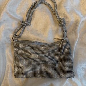 Elegant Silver Women's Bag